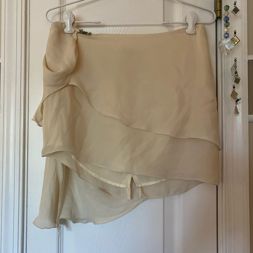 ACNE silk mini skirt 34